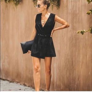 Vici- Passion for Fashion Belted Romper.